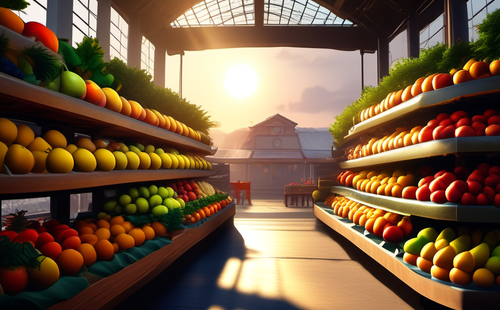 How can I purchase fruits through the fruit wholesale market's procurement channels?