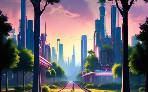 What are the characteristics of industrial park factories?