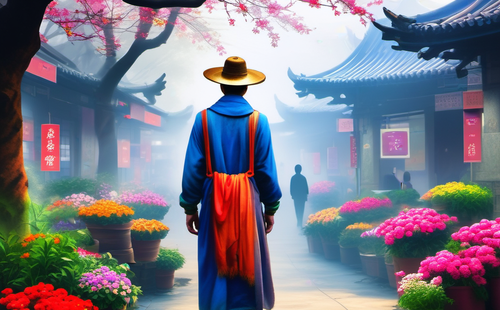 Where is the Kunming Flower Wholesale Market?