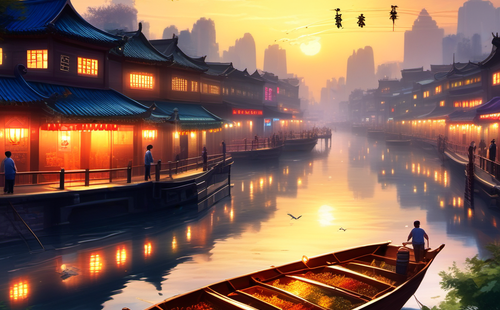 What are the characteristics of Yiwu Small Commodities Market?