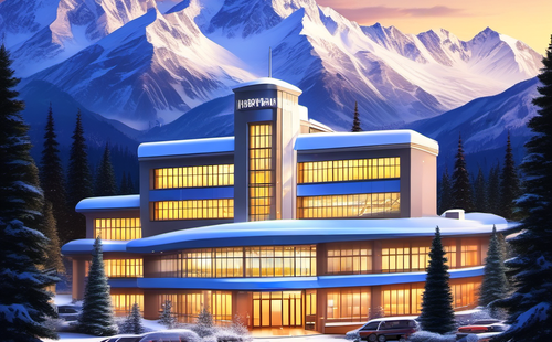 How should a new business and technology development plan for a hospital be formulated?