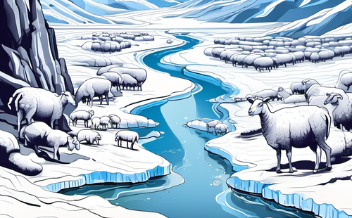 What are some new technologies in sheep farming?