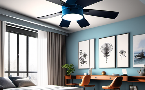 What are the features of Qinique Industrial Wall Fan?