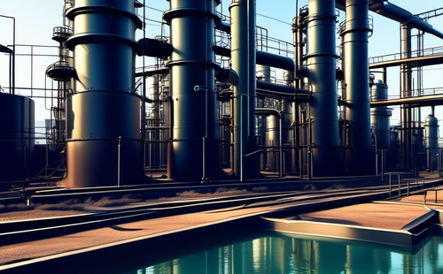 What is the process of industrial production of hydrochloric acid?