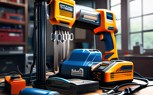 What is the proper application method for long-term idle or newly issued electric tools?