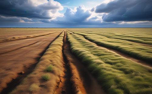 What is the role of alginate in agriculture?