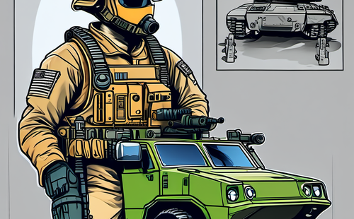 Which companies are considered the leaders in the military equipment manufacturing industry?