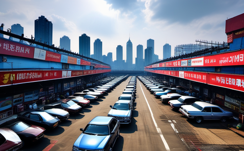 Where is the Wuhan Used Car Trading Market?