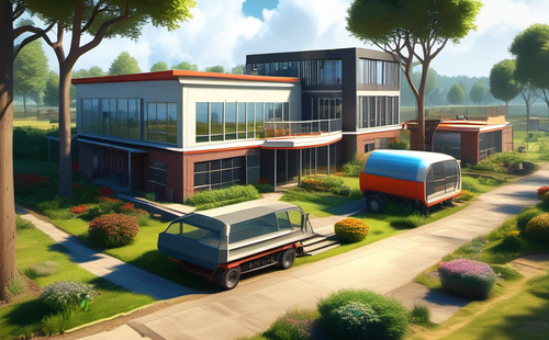 What are the main responsibilities of the Township Agricultural Technology Service Center?