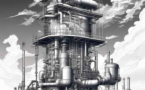 What is the function of industrial cooling water machines?