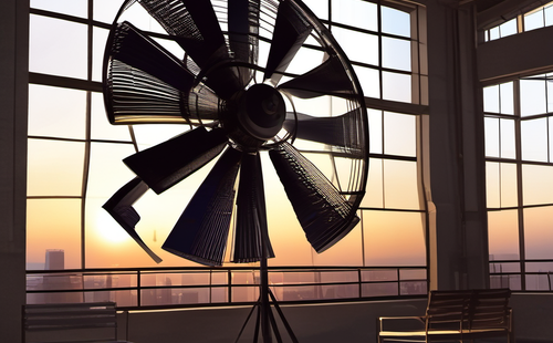 What are the features of industrial large fans and ultra-large industrial fans?