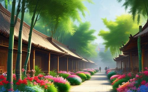What are the operating hours for Caozhuang Flower Market?