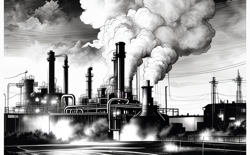 What is the process of industrial sulfuric acid production?